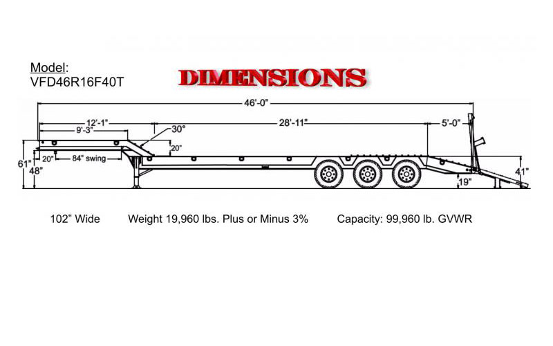 Viking Specialized Trailers VFD46R16F40T - image 4 of 4