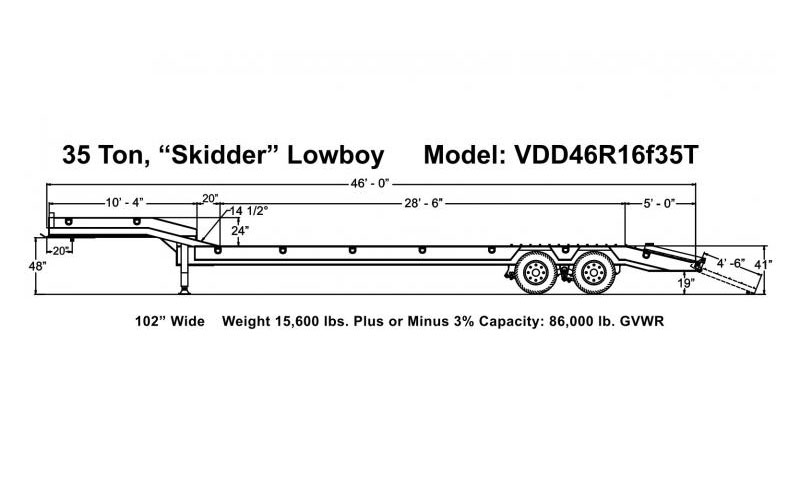 Viking Specialized Trailers VDD46R16F35T - image 5 of 5