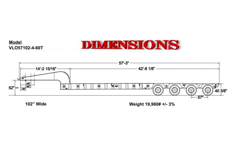 Viking Specialized Trailers VLO57102-4-60T - image 2 of 6