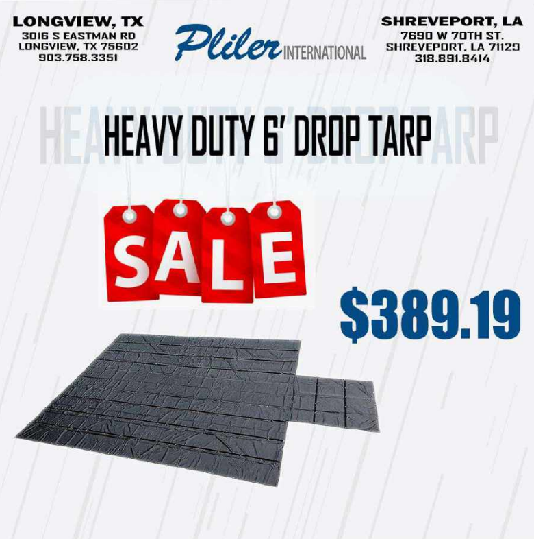 May 2023 Drop Tarp Sale