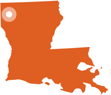 Louisiana map