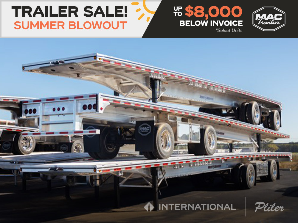 2025 MAC TRAILER 53ft FLATBED ROADWARRIOR | SH064993 - image 1 of 6