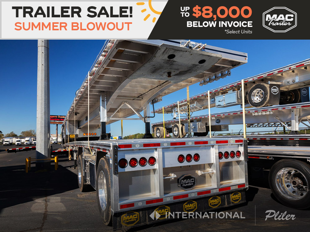 2025 MAC TRAILER 48ft FLATBED | SH078319 - image 1 of 6