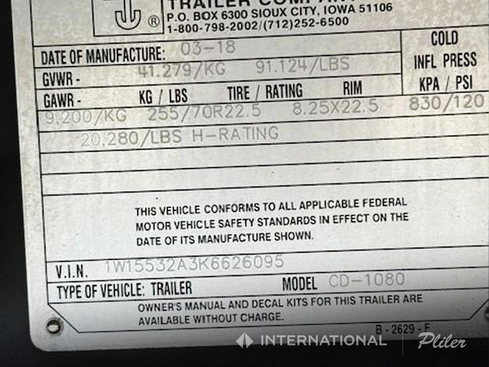 2019 WILSON ROADBRUTE CD-1080 TRAILER | K6626095 - image 4 of 4